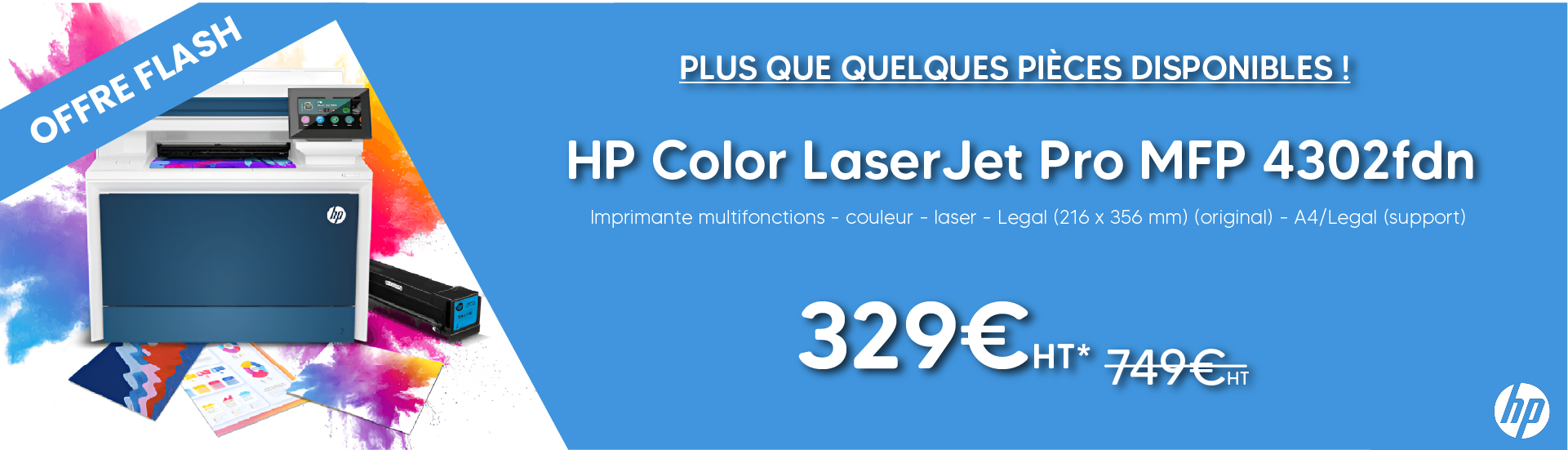 image grand HP color Laserjet Pro